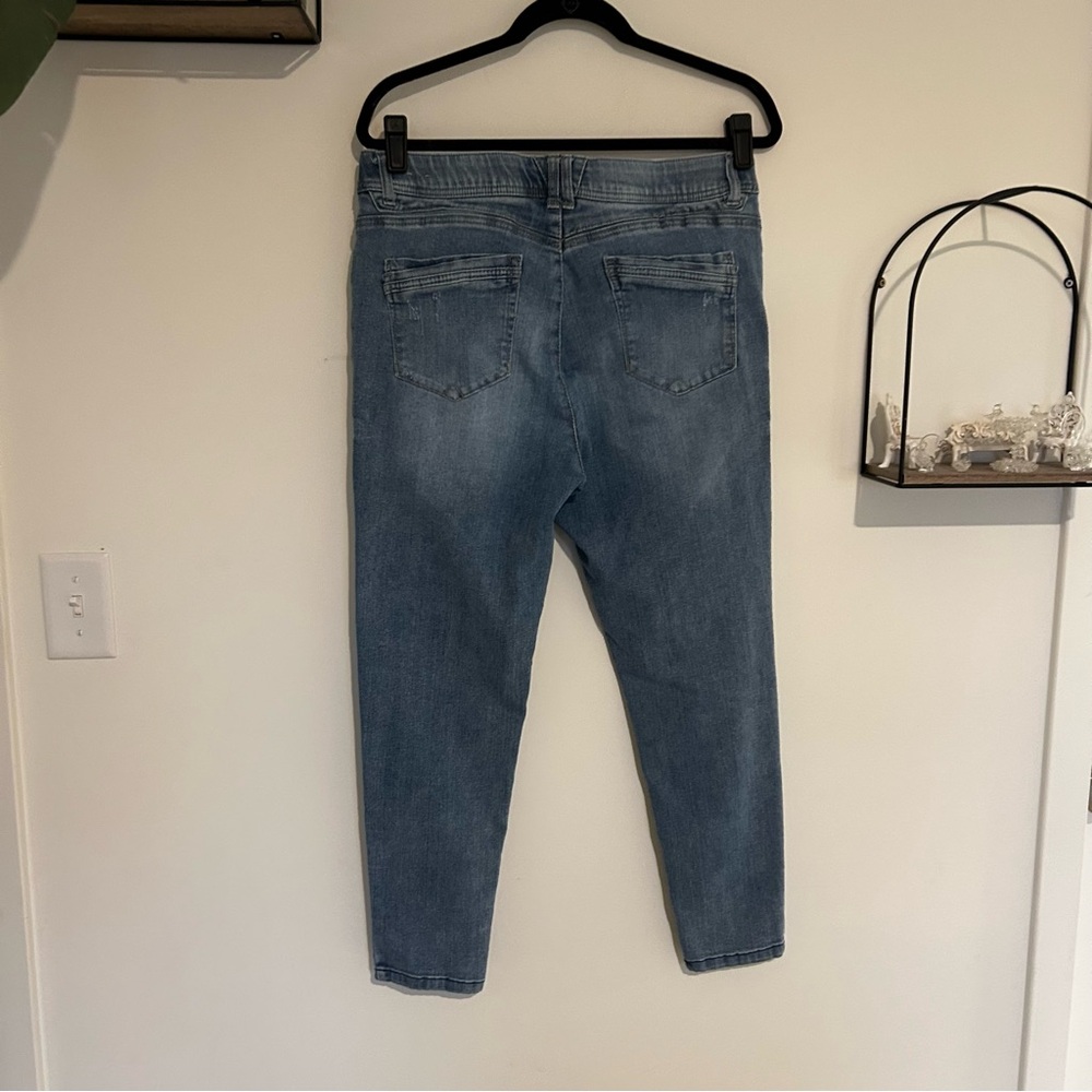Democracy “Ab” Technology High Rise Waist Skinny Jeans Size 14 - Picture 2 of 6